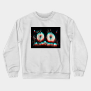 Tape Glitch Crewneck Sweatshirt